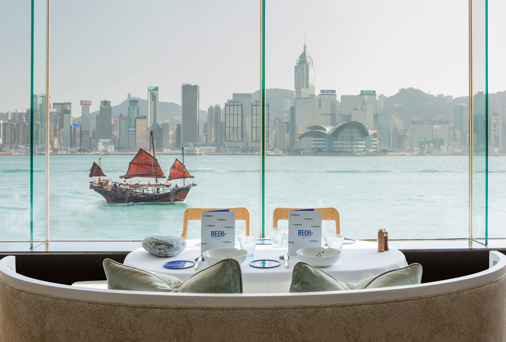 The view from Rech by Alain Ducasse